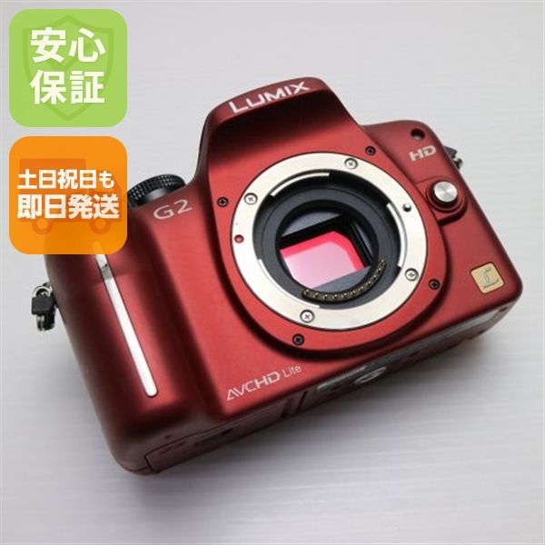 美品 DMC-G2 コンフォートレッド ボディ 即日発送 Panasonic LUMIX