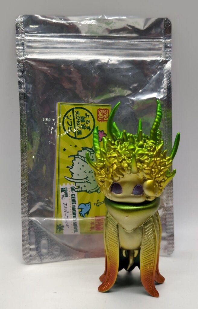 えびねこ よろず雑貨えびねこ屋ソフビ 06 GENIE nature's spirit 26