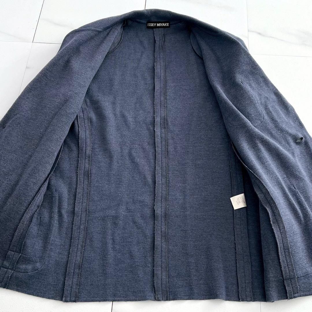 ISSEY MIYAKE MEN Jacket Knit 93AW wool - メルカリ
