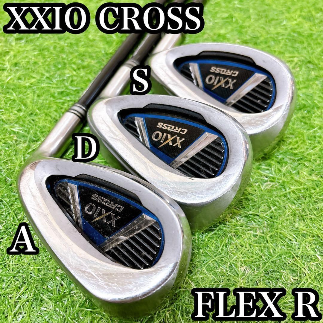 ゼクシオ クロス ゴルフクラブ メンズアイアンセット ウェッジ 右利き