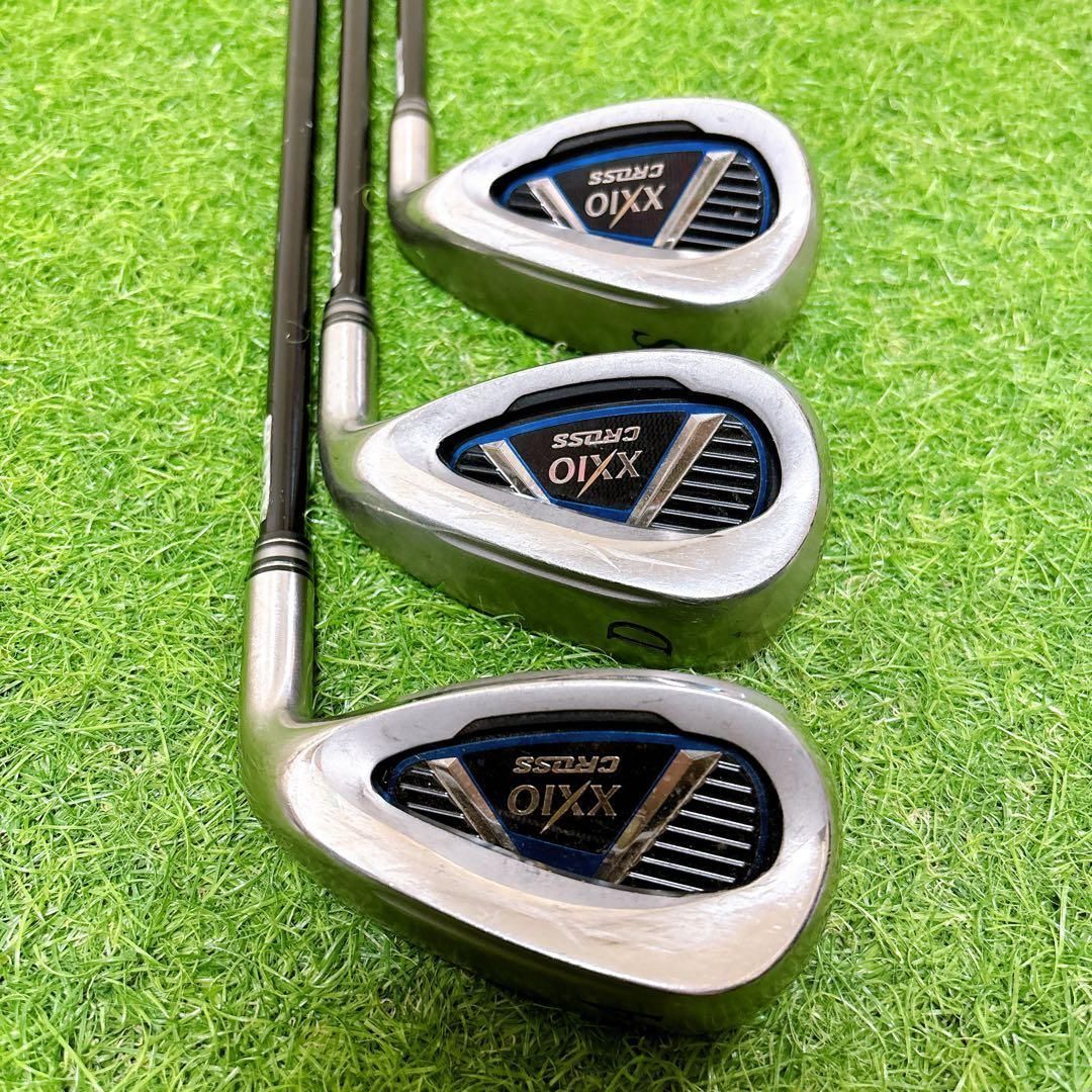 ゼクシオ クロス ゴルフクラブ メンズアイアンセット ウェッジ 右利き