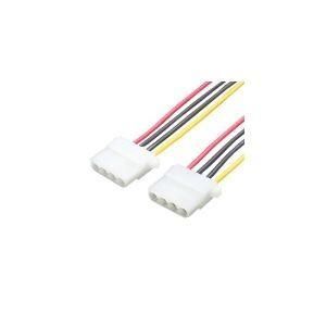 (まとめ)変換名人 4pin電源メス→メス 4P-BB〔×20セット〕