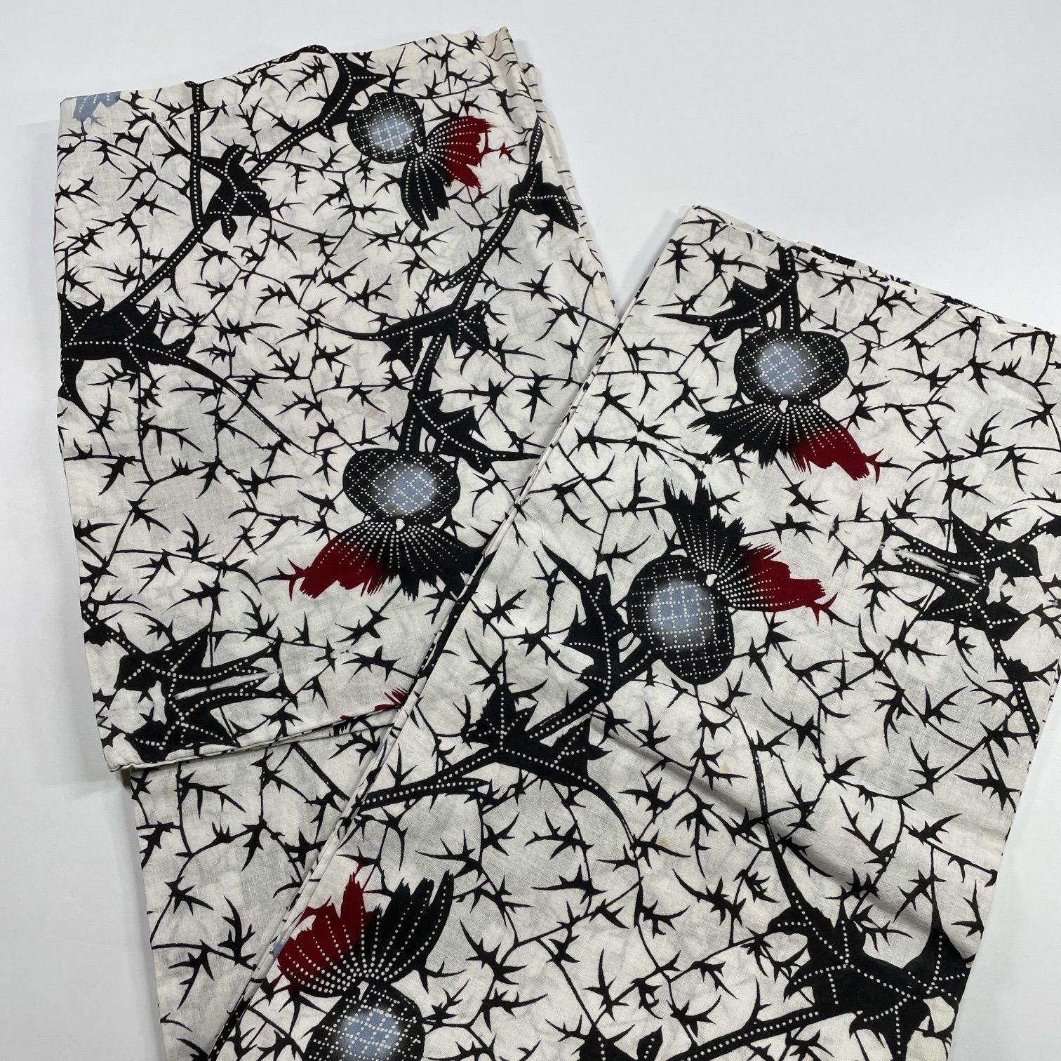 浴衣 5枚 綿 着物まとめ売り 同梱購入歓迎 リメイク用 着付け練習用