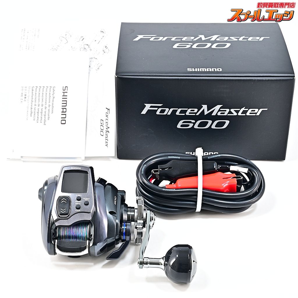 【シマノ】 23フォースマスター 600 使用距離2km 使用11.5時間 SHIMANO