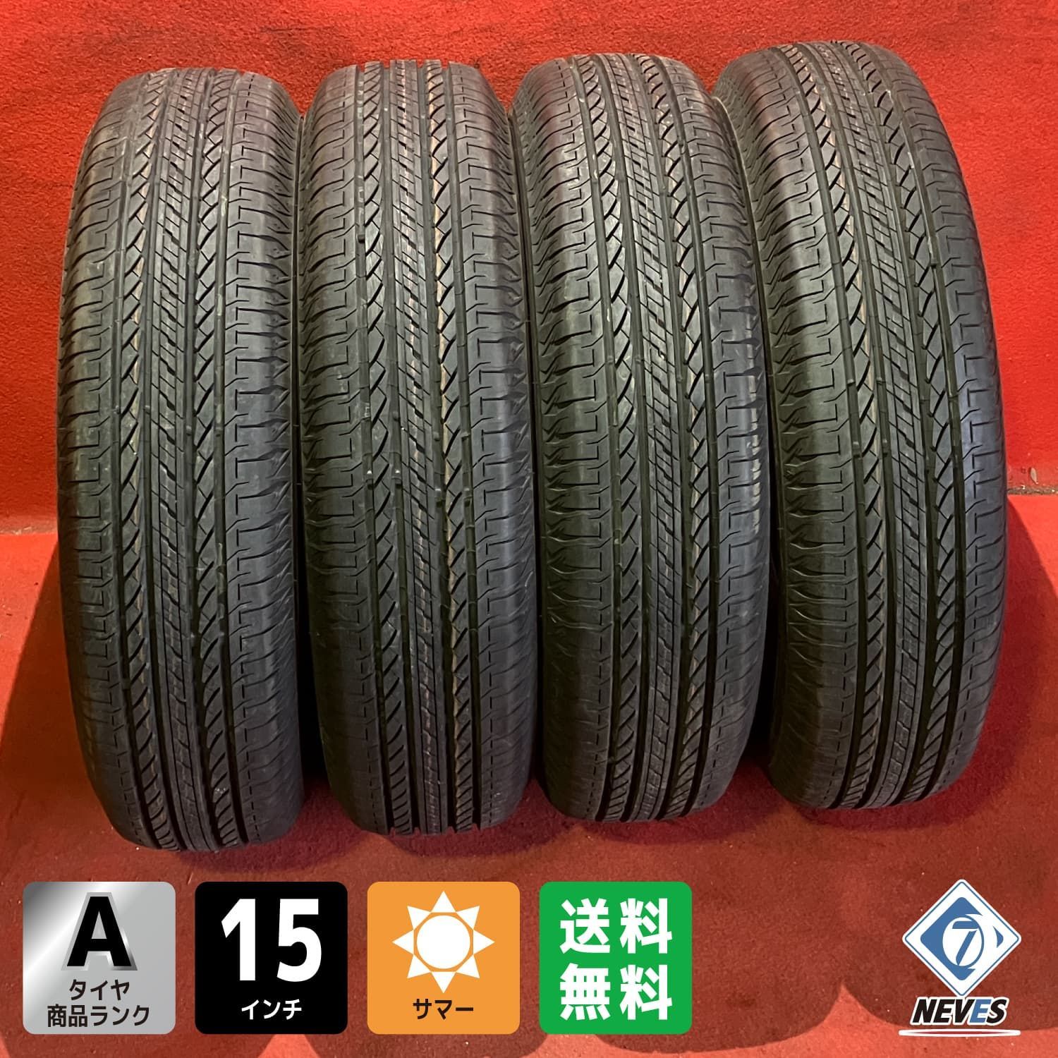 中古サマータイヤ【195/80R15 BRIDGESTONE DUELER H/L 852】 4本SET 