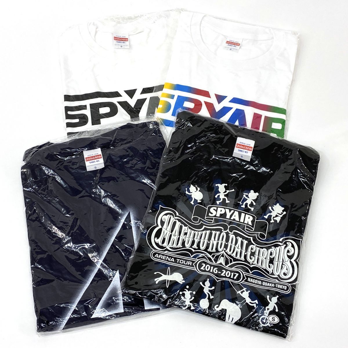 未開封】SPYAIR スパイエアー Tシャツ Sサイズ 4点 セット - メルカリ