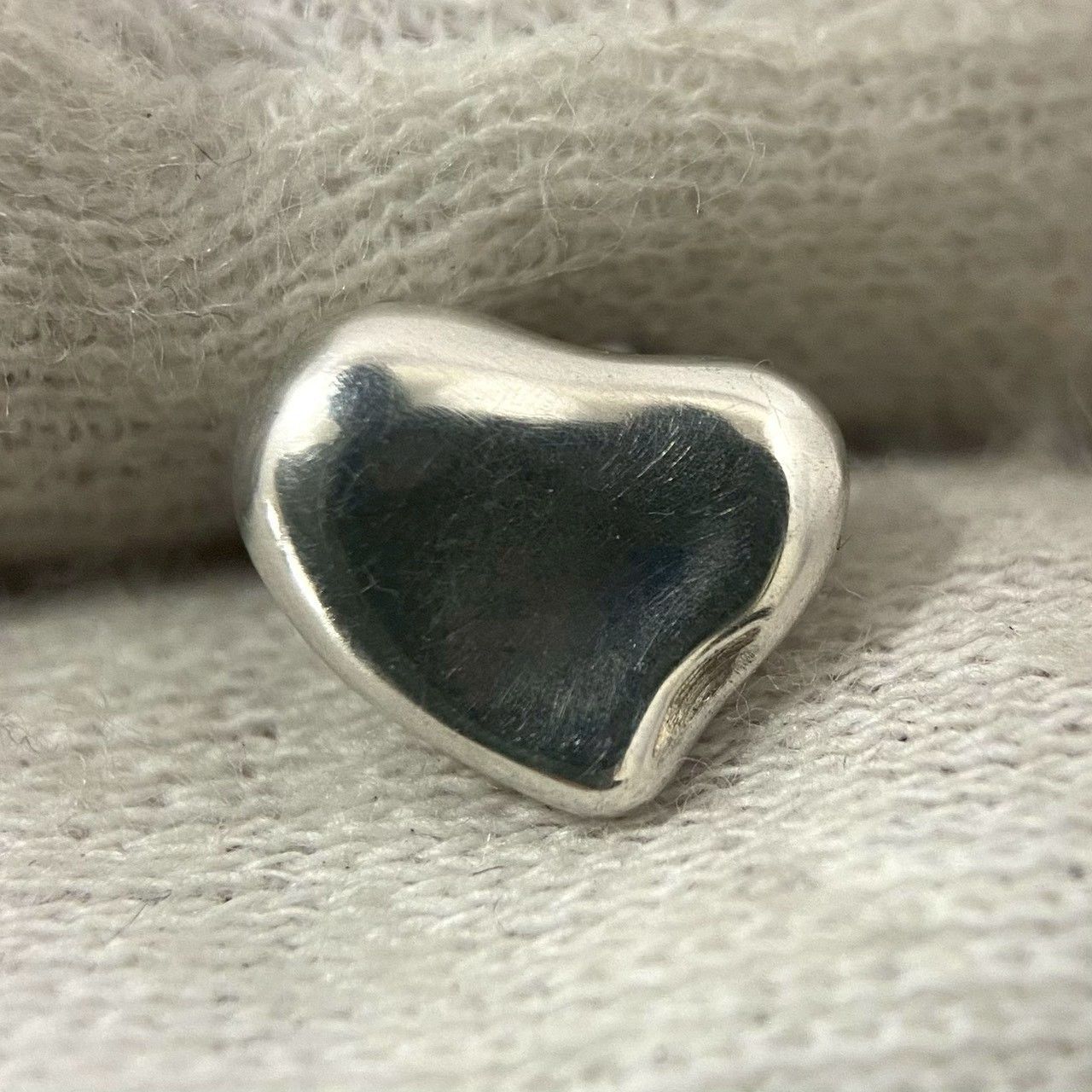M【TIFFANY&Co.】フルハート ピアス ELSA PERETTI/エルサ ペレッティ 