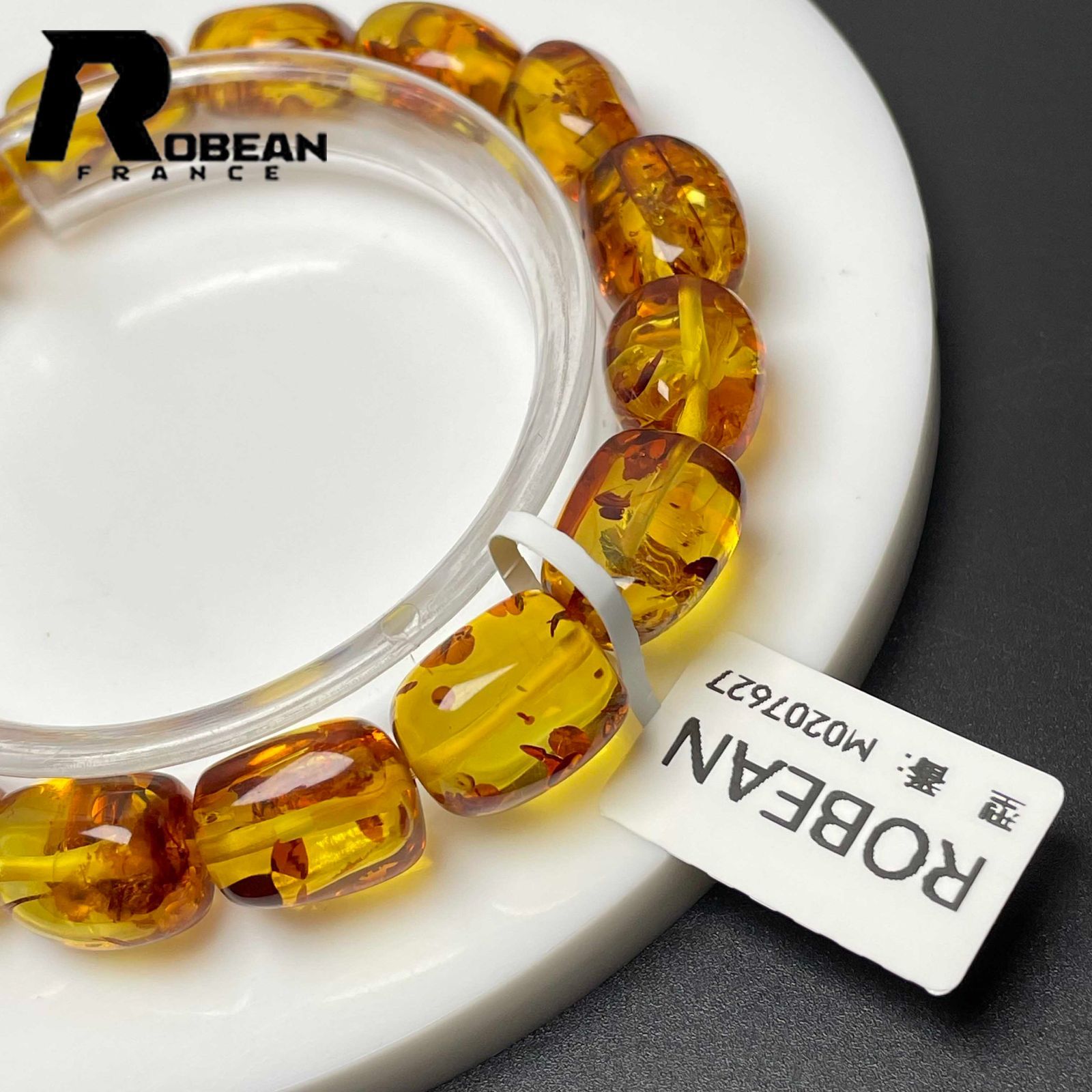 GOLD 【一点限り】EU製☆ROBEAN・ゴールデンアンバー・琥珀 