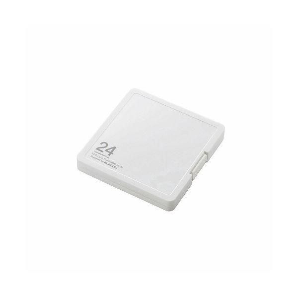 まとめ)エレコム SD/microSDカードケース(プラスチックタイプ) CMC