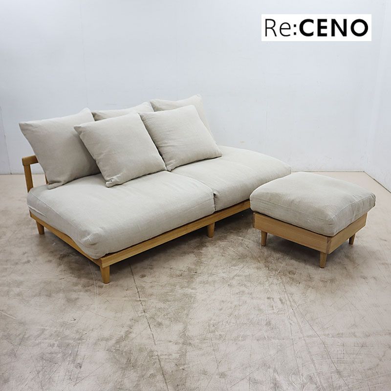 ◇Re:CENO◇ リセノ AGRA アグラ 3Pソファ/3人掛けソファ＆NOANA