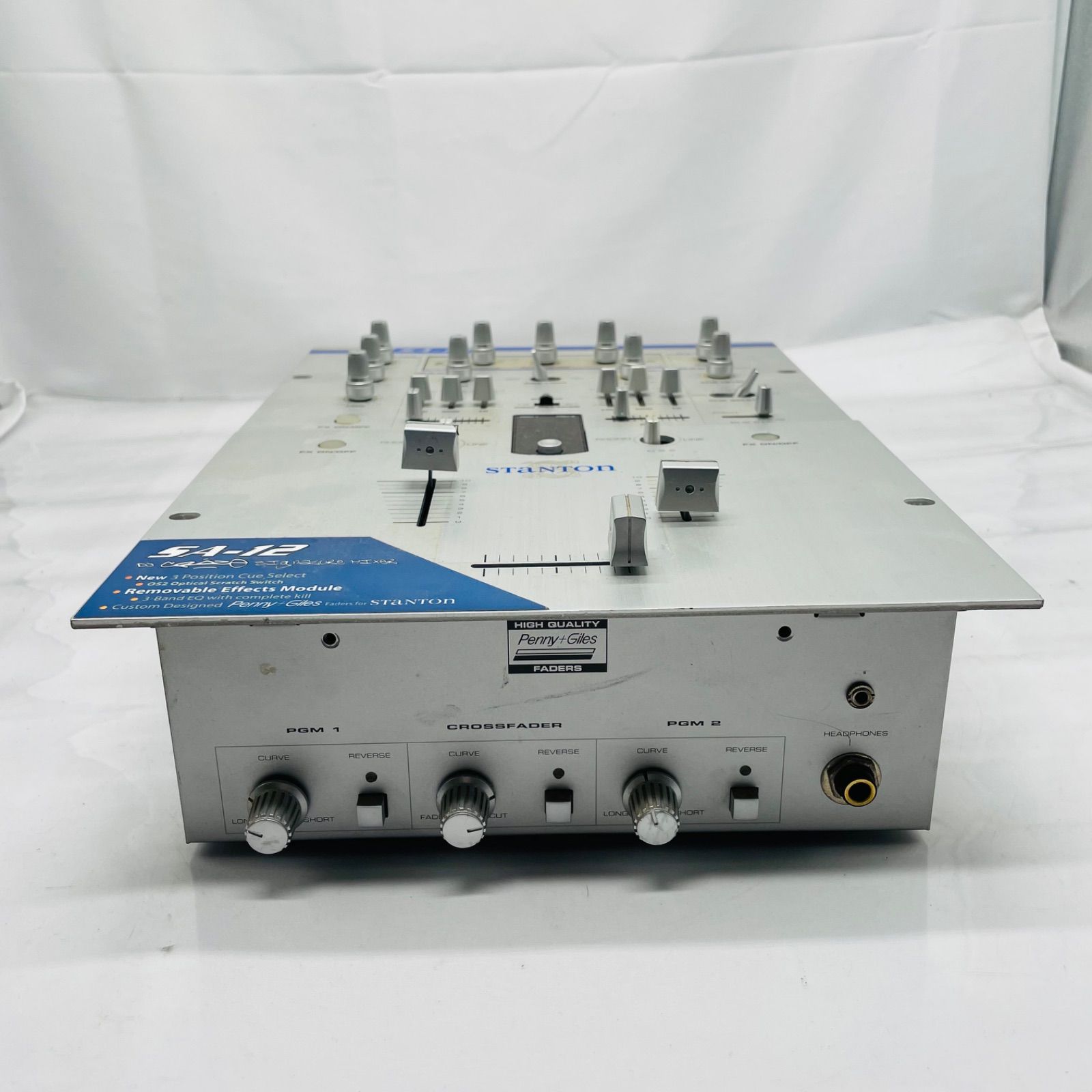 nr/2.26/40】Stanton DJミキサー SA-12 DJ Crazeシグネチャーモデル