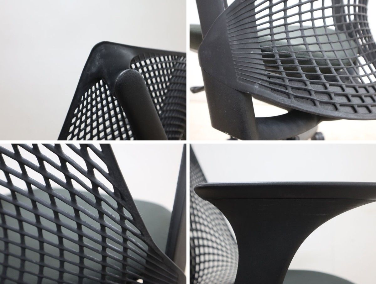  ◆Herman Miller◆ ハーマンミラー SAYL Chair セイルチェア オフィスチェア イヴ ベアール ノアール 12万 人間工学 オフィスチェア ワークチェア 椅子 チェア