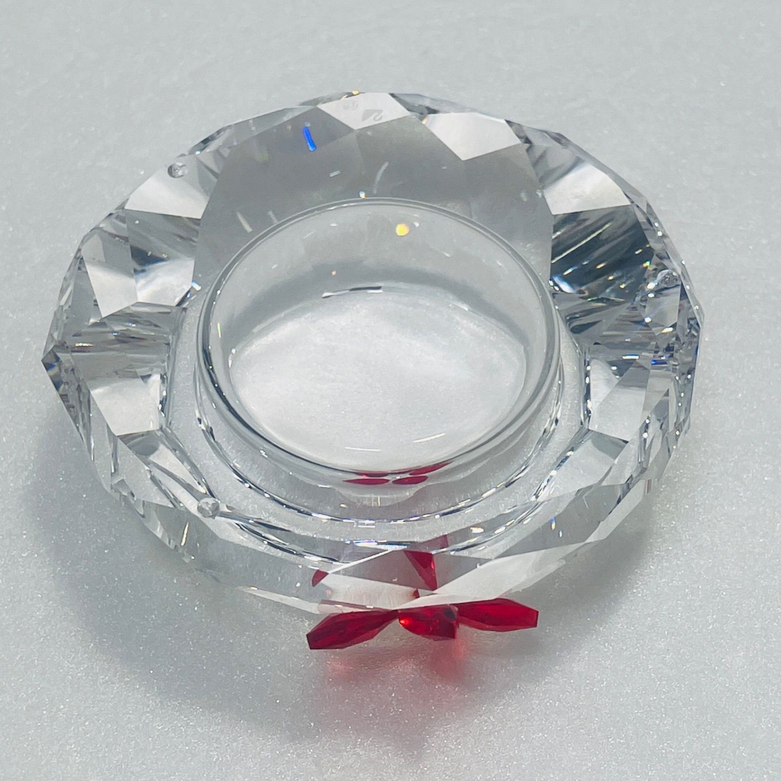 キャンドルホルダー クリスタル置物