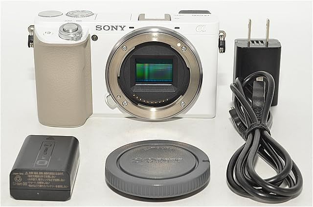 805☆ほぼ新品・ショット数811回☆SONY α6100 ボディ ホワイト ILCE