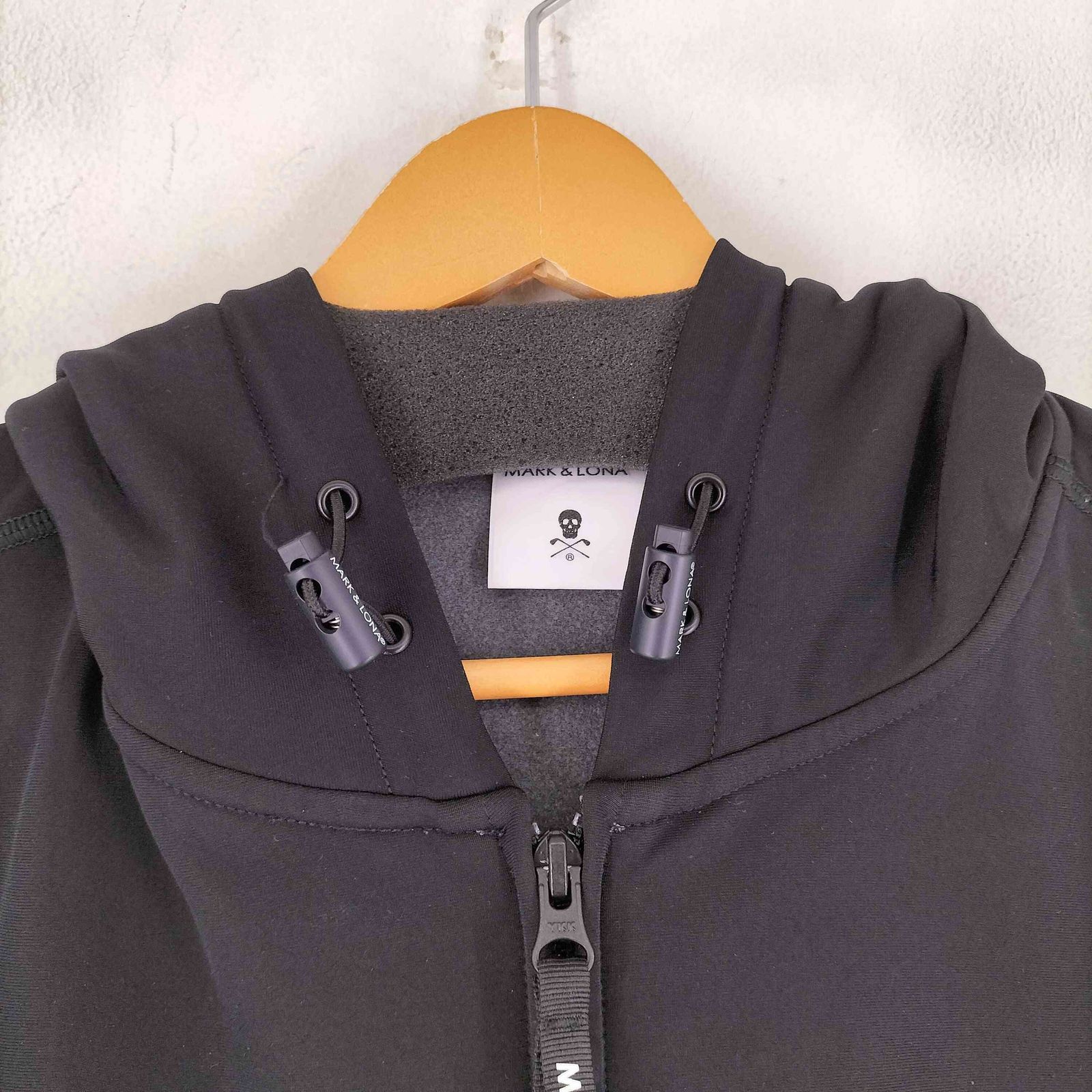 マークアンドロナ MARK＆LONA ロゴプリント ジップパーカー メンズ JPN