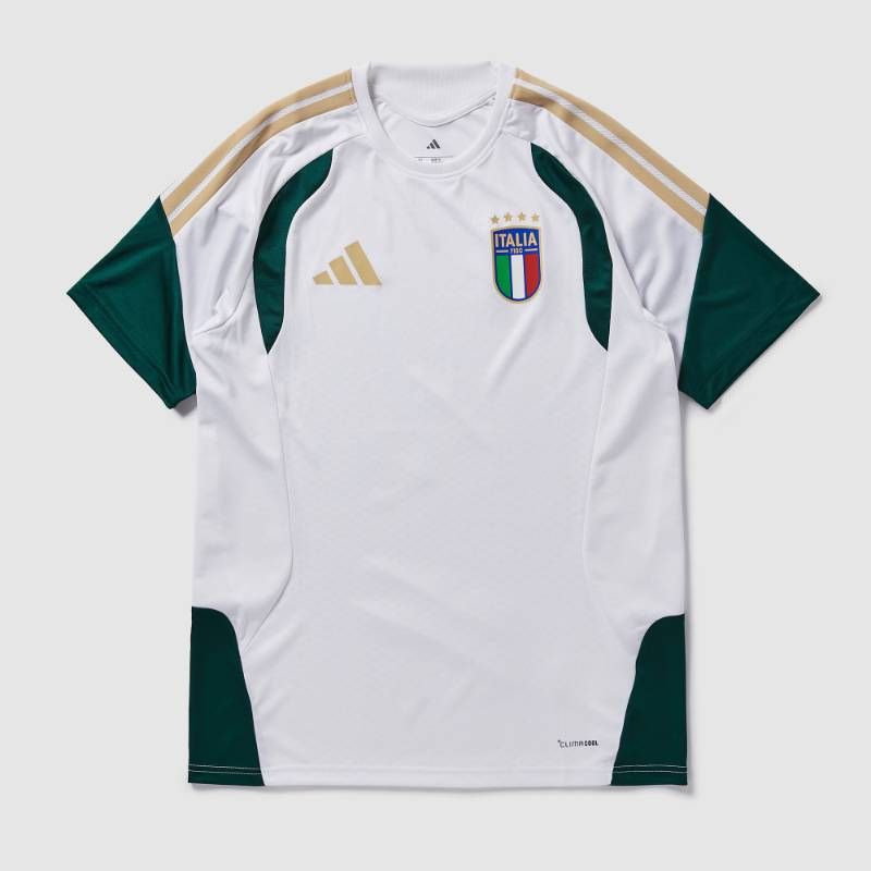 【送料無料・匿名配送】adidas アディダス イタリア代表 2026 公式 トレーニング シャツ 白 新品 正規品 日本未発売 2026W杯 選手着用