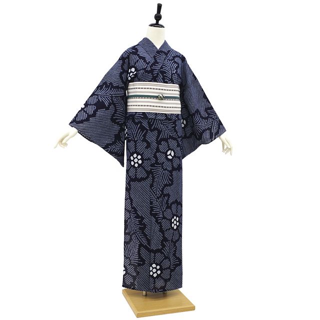 新古品】 夏物 本場有松鳴海絞り 浴衣 未使用 有松 ゆかた 絞り 木綿