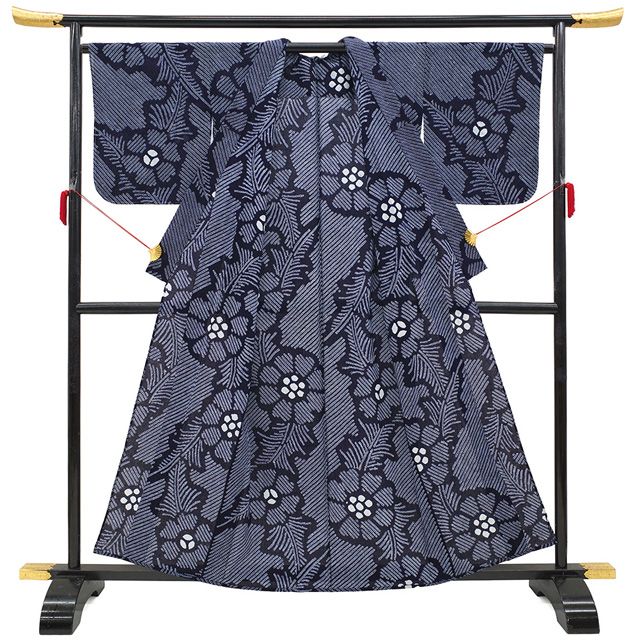 新古品】 夏物 本場有松鳴海絞り 浴衣 未使用 有松 ゆかた 絞り 木綿