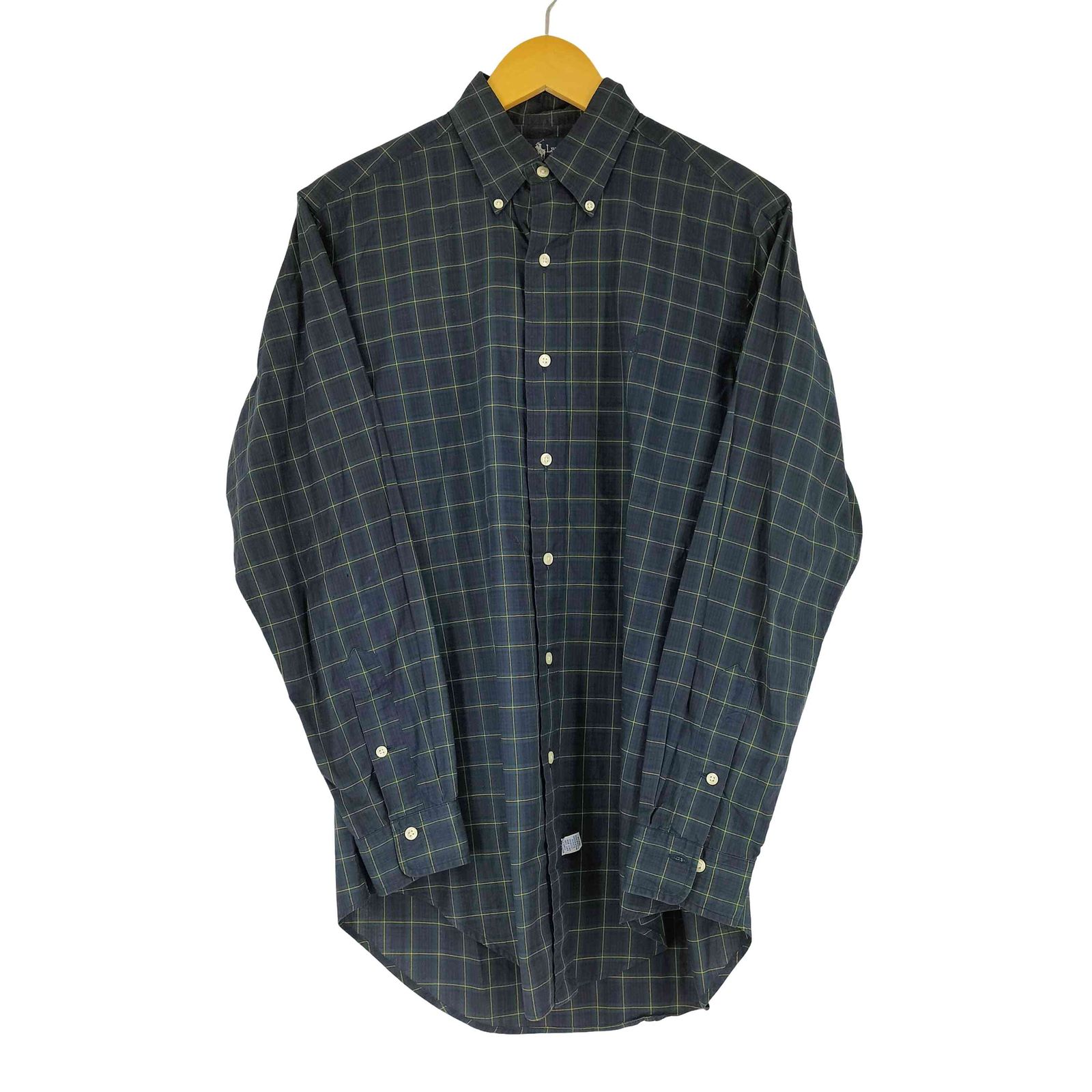 ラルフローレン RALPH LAUREN ポニー刺繍 チェック柄 ボタンダウン L/S