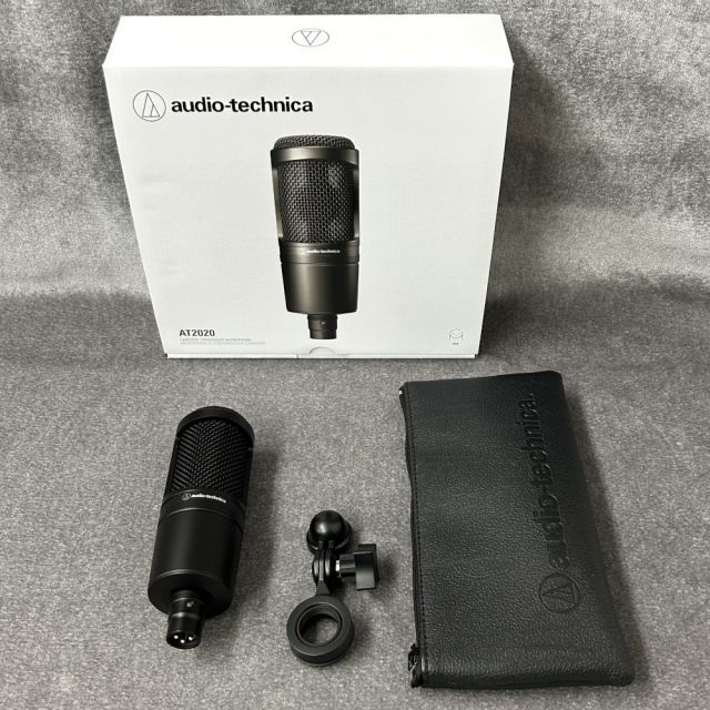 中古美品》 audio-technica オーディオテクニカ コンデンサーマイク