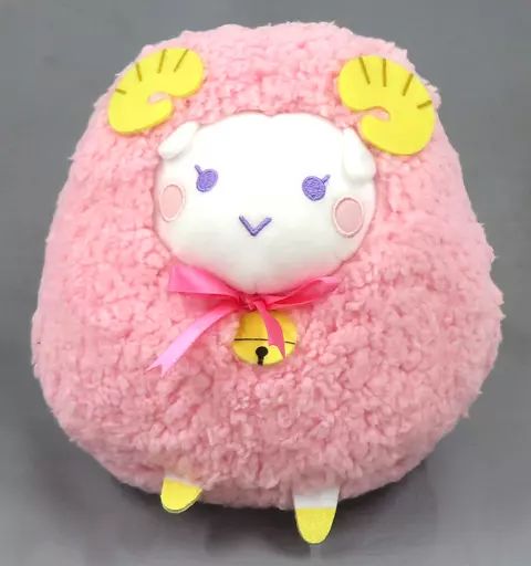 中古】ぬいぐるみ アスモデウス(ピンク) でっかい羊ぬいぐるみ 「Obey