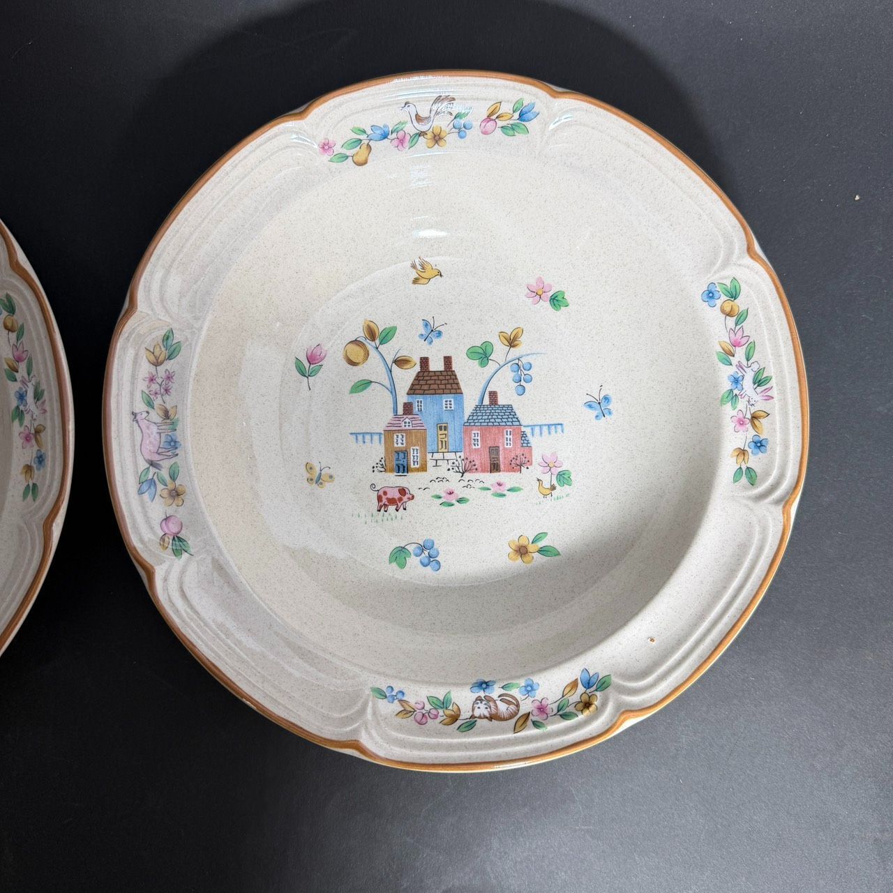 ハートランド カレー皿 2枚セット アメリカンカントリー YAMAKA