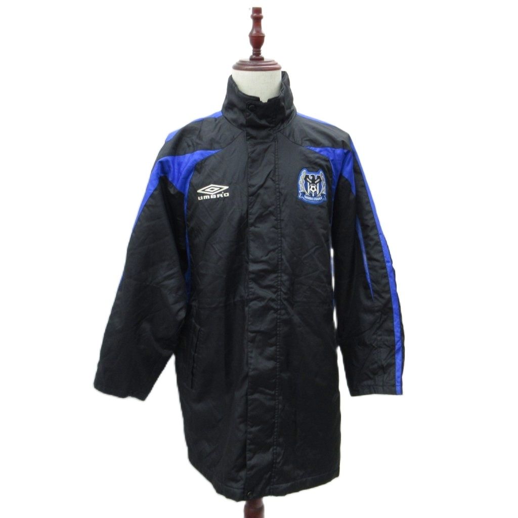 UMBRO ガンバ大阪 ベンチコート ブラック ブルー UMBRO アンブロ