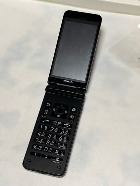 SIMフリー SoftBank DIGNOケータイ3 902KC ブラック 本体 ４G通信