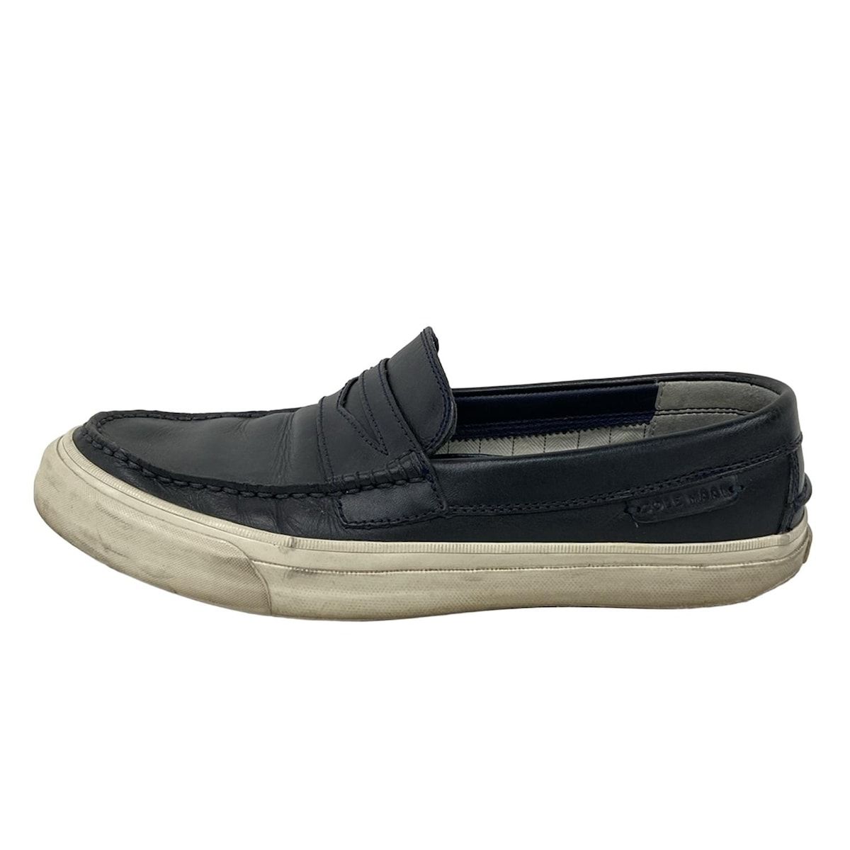 COLE HAAN(コールハーン) ローファー 8 M メンズ - 黒 インソール 
