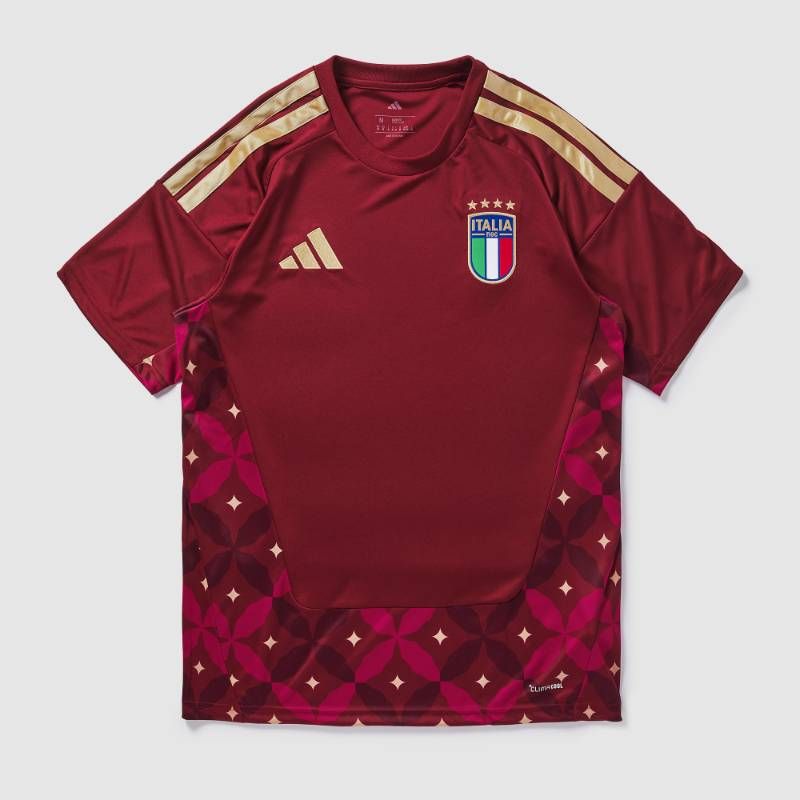 【送料無料・匿名配送】adidas アディダス イタリア代表 2026 公式 GK シャツ バーガンディ 新品 正規品 日本未発売 2026W杯 ドンナルンマ着用