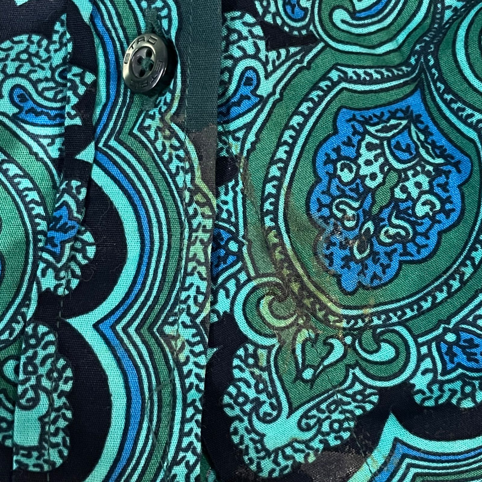 イタリア製 ETRO L/S Shirt Paisley エトロ 長袖シャツ ブラウス