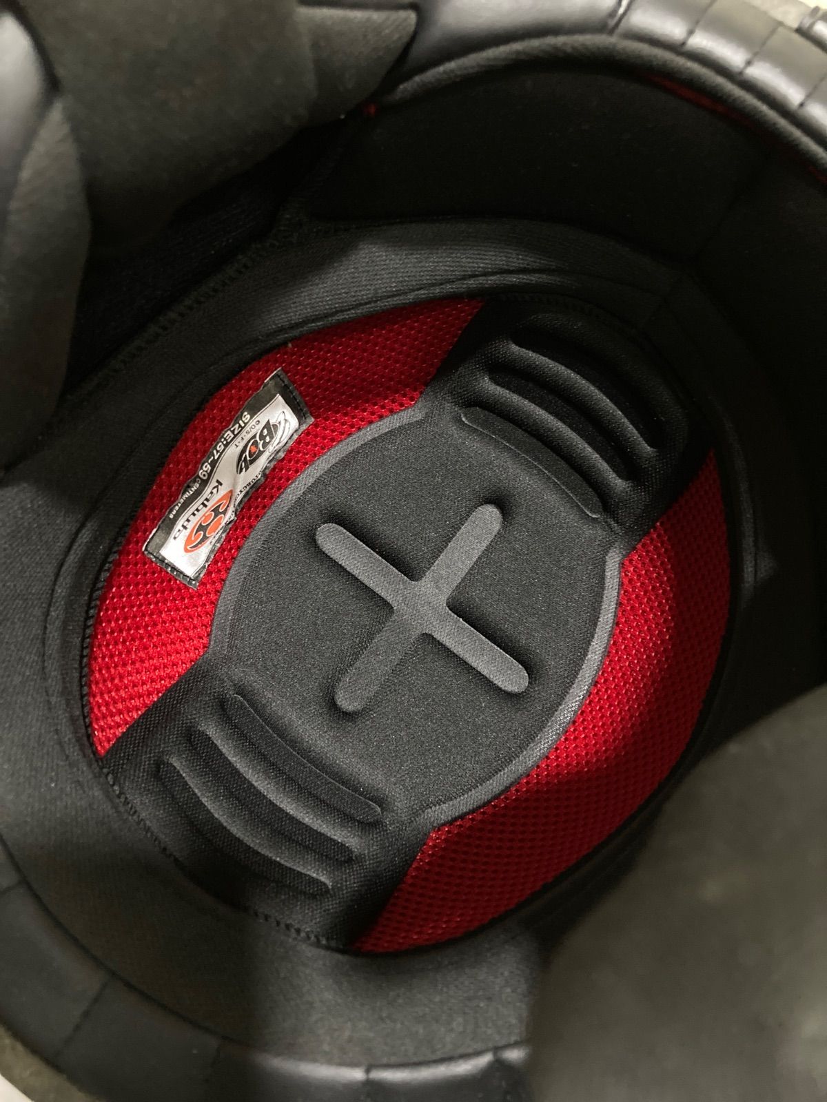 バイク Kabuto ワンピース ジェットヘルメット BOb