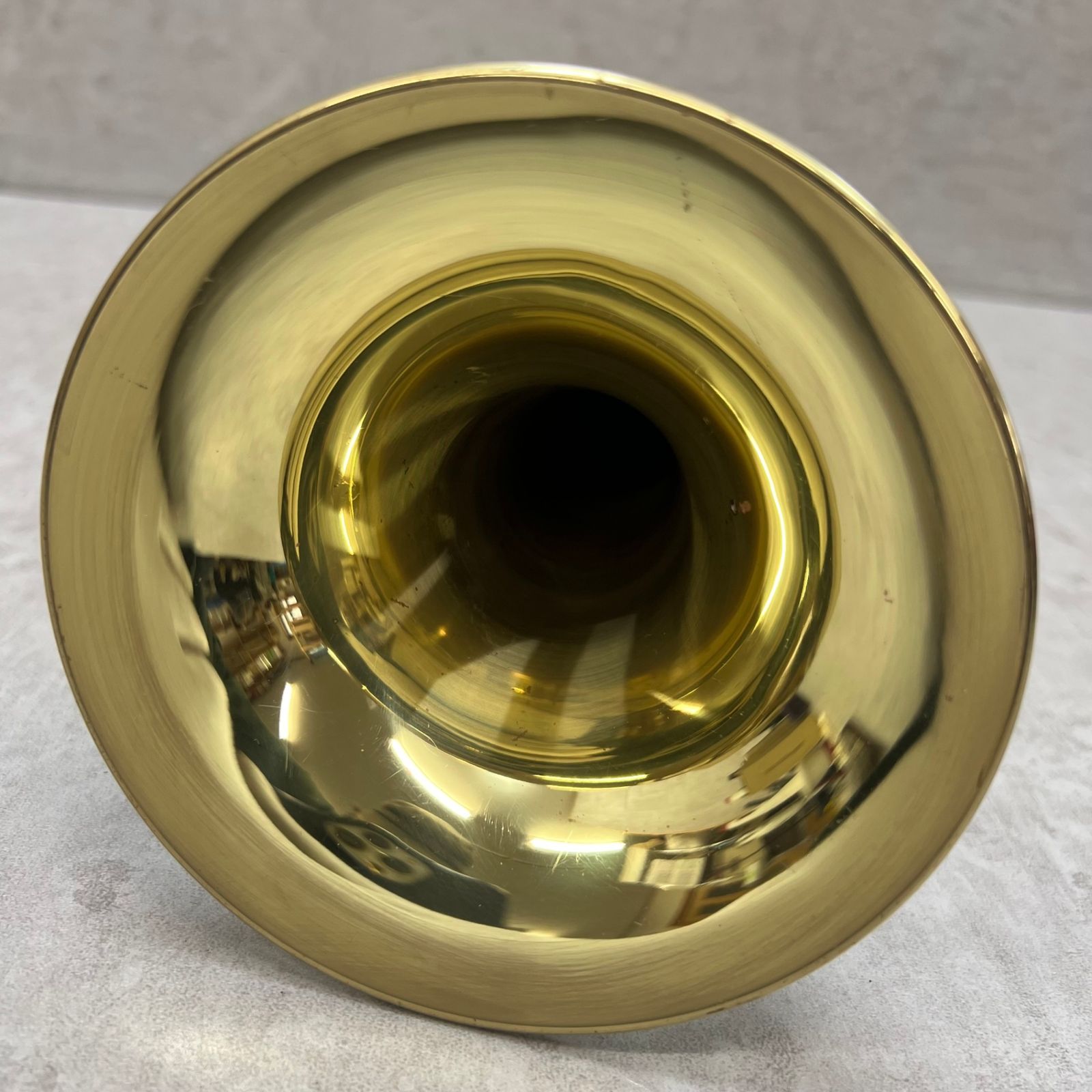 ニッカン（現ヤマハ）B♭トランペット YTR-2310 イエローブラス マウス