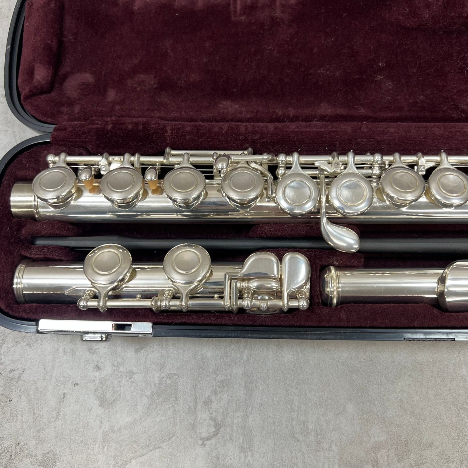 ヤマハ フルート YFL-311 後期モデル 頭部管銀製 銀めっき シルバー E