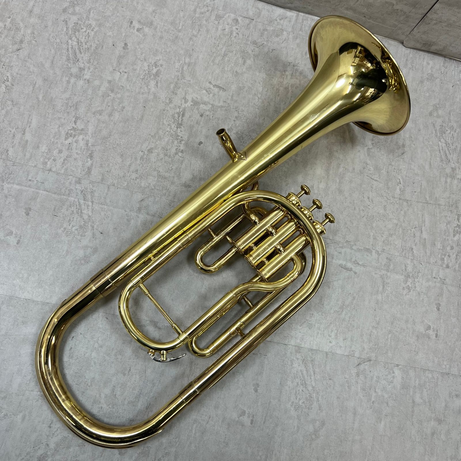 ニッカン 現ヤマハ アルトホルン YAH-201 管楽器 パープルロゴ ハード