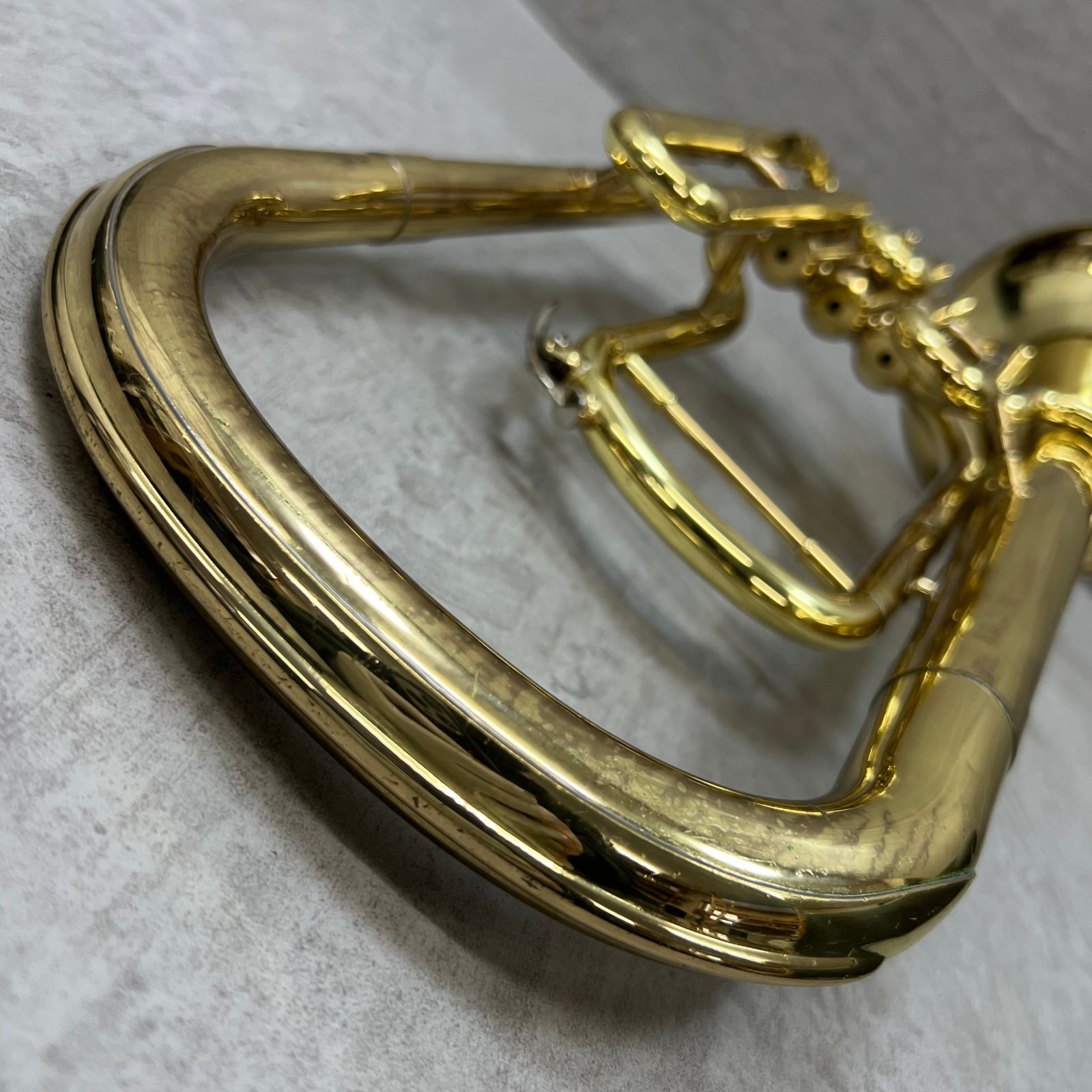 ニッカン 現ヤマハ アルトホルン YAH-201 管楽器 パープルロゴ ハード