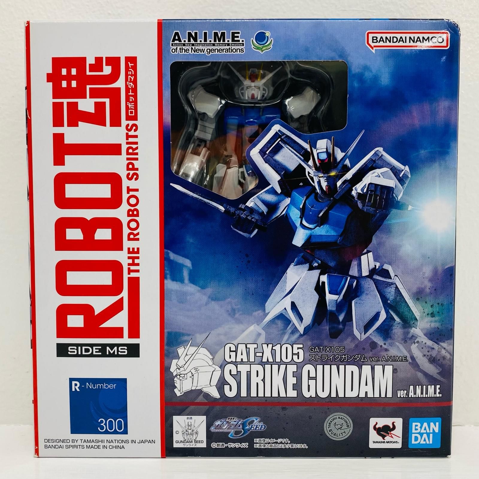 飾磨店】 中古 ROBOT魂 ＜SIDE MS＞ GAT-X105 ストライクガンダム ver