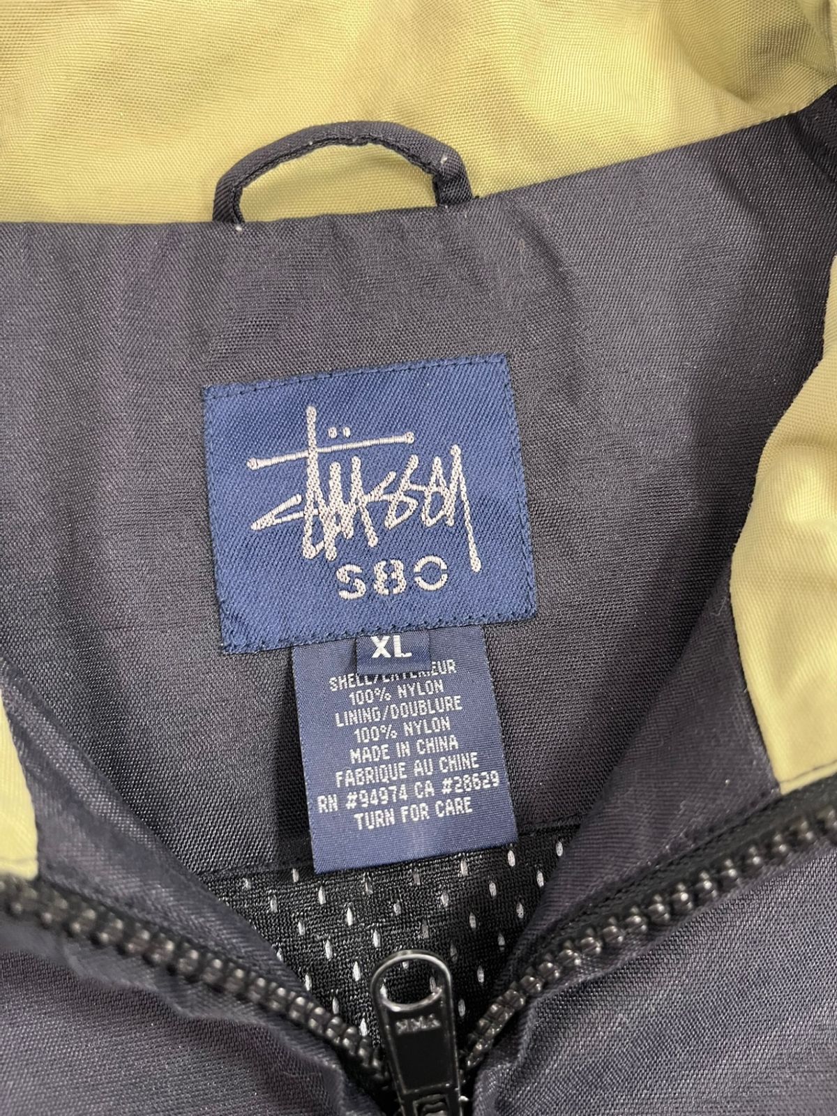 ステューシー STUSSY 90s 90's OLD STUSSY 紺タグ ナイロンジャケット