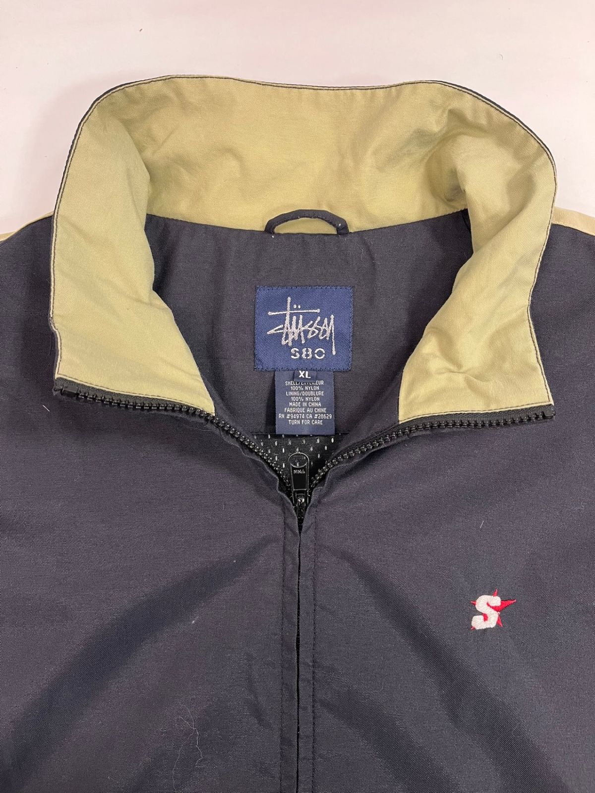 ステューシー STUSSY 90s 90's OLD STUSSY 紺タグ ナイロンジャケット