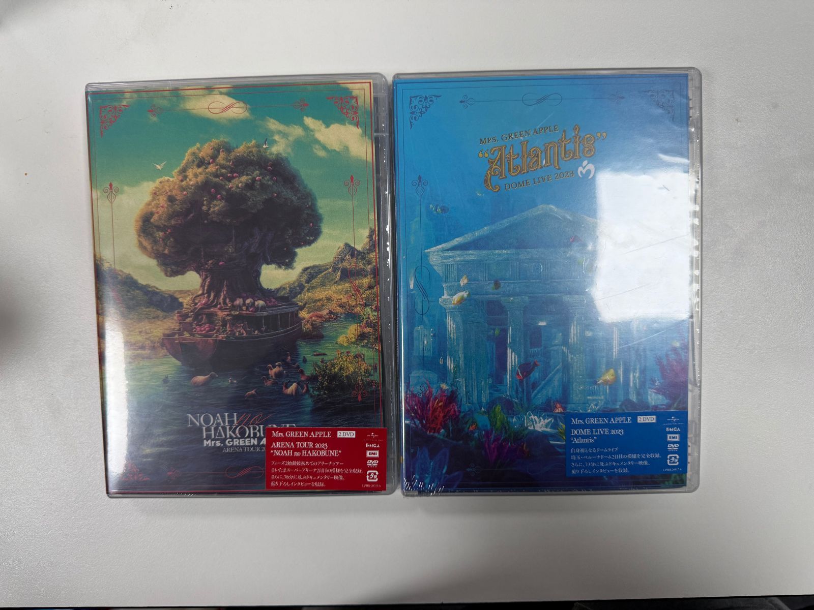 新品、未開封】2本 Mrs. GREEN APPLE 通常盤 2枚組 [DVD] - メルカリ