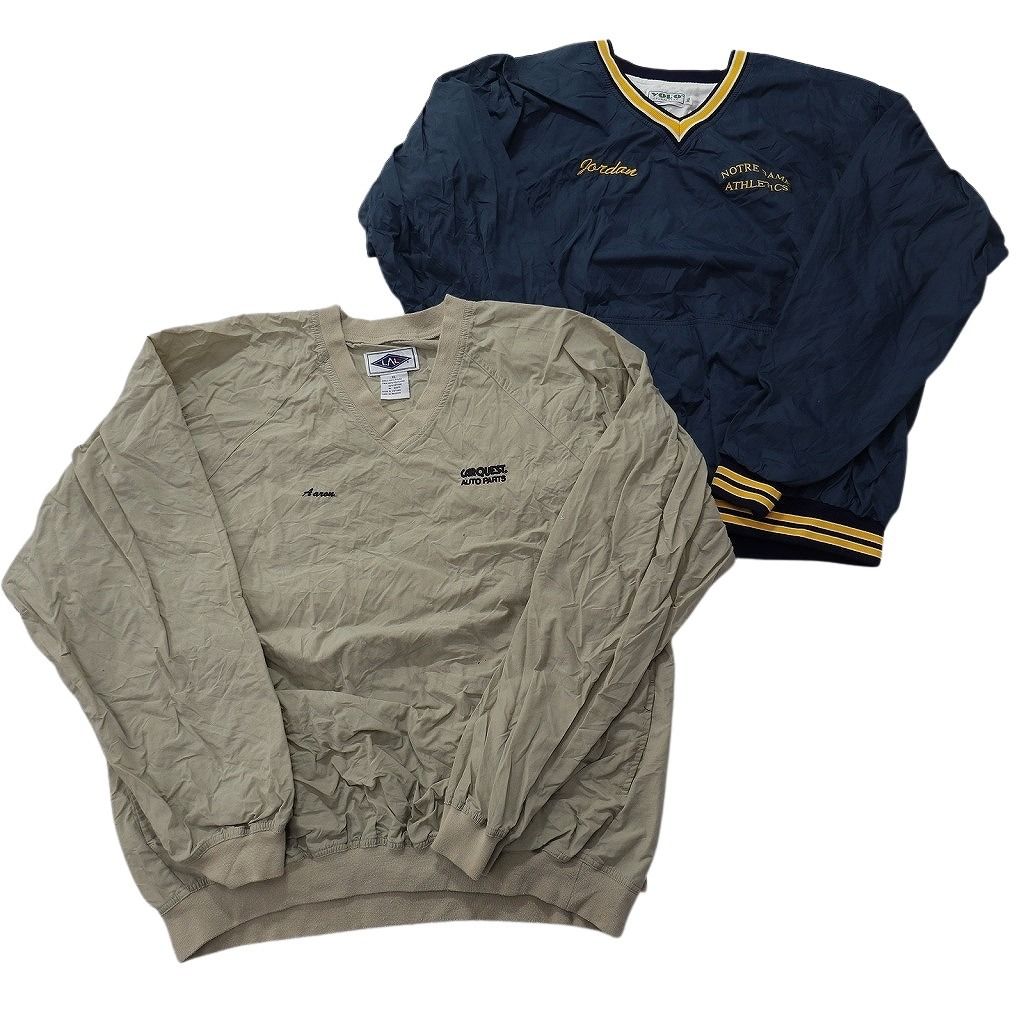 古着卸 まとめ売り プルオーバー MIX ジャケット 7枚セット (メンズ XL