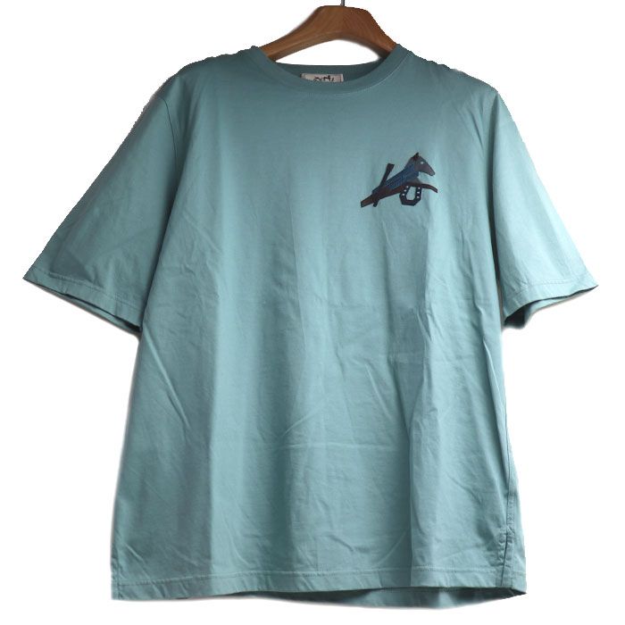 HERMES エルメス パズル エケストル クルーネック ミニレザーパッチ