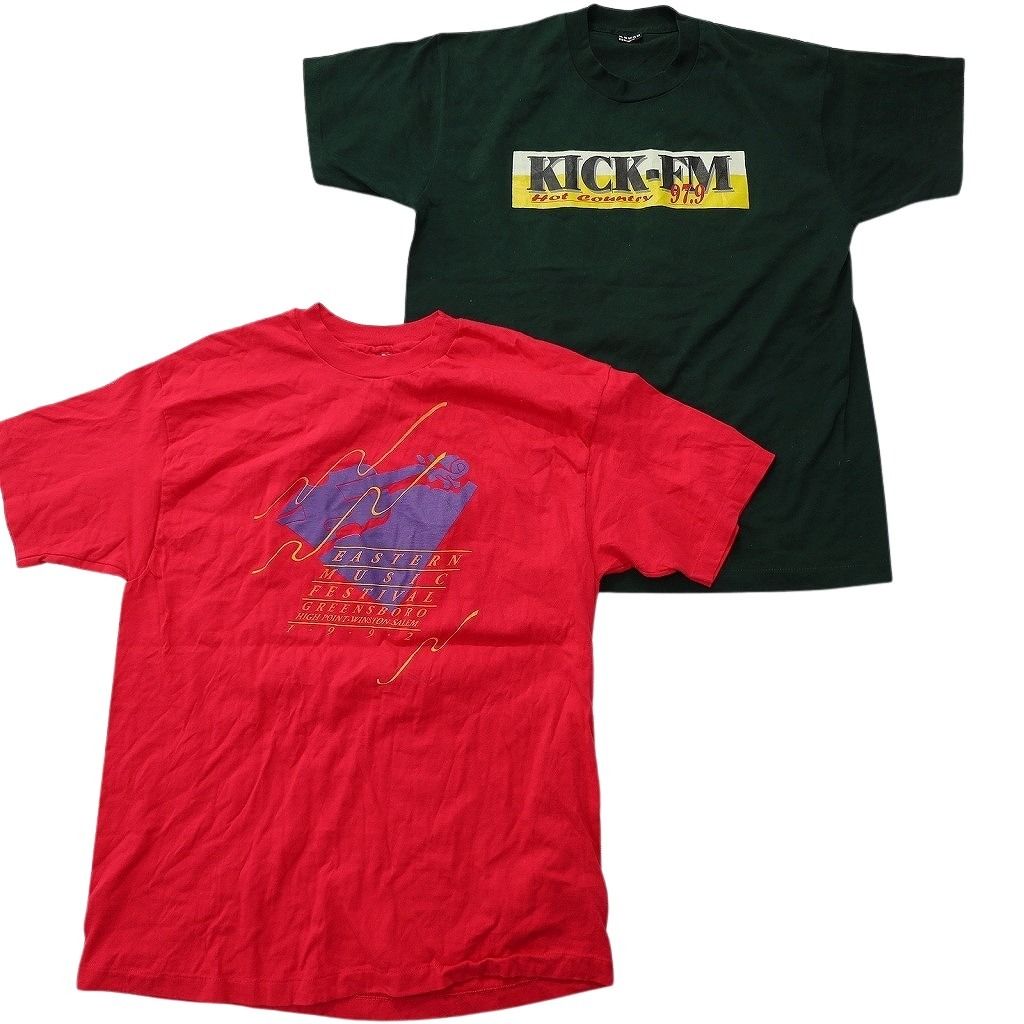 古着卸 まとめ売り シングル 半袖Tシャツ 10枚セット (メンズ XL