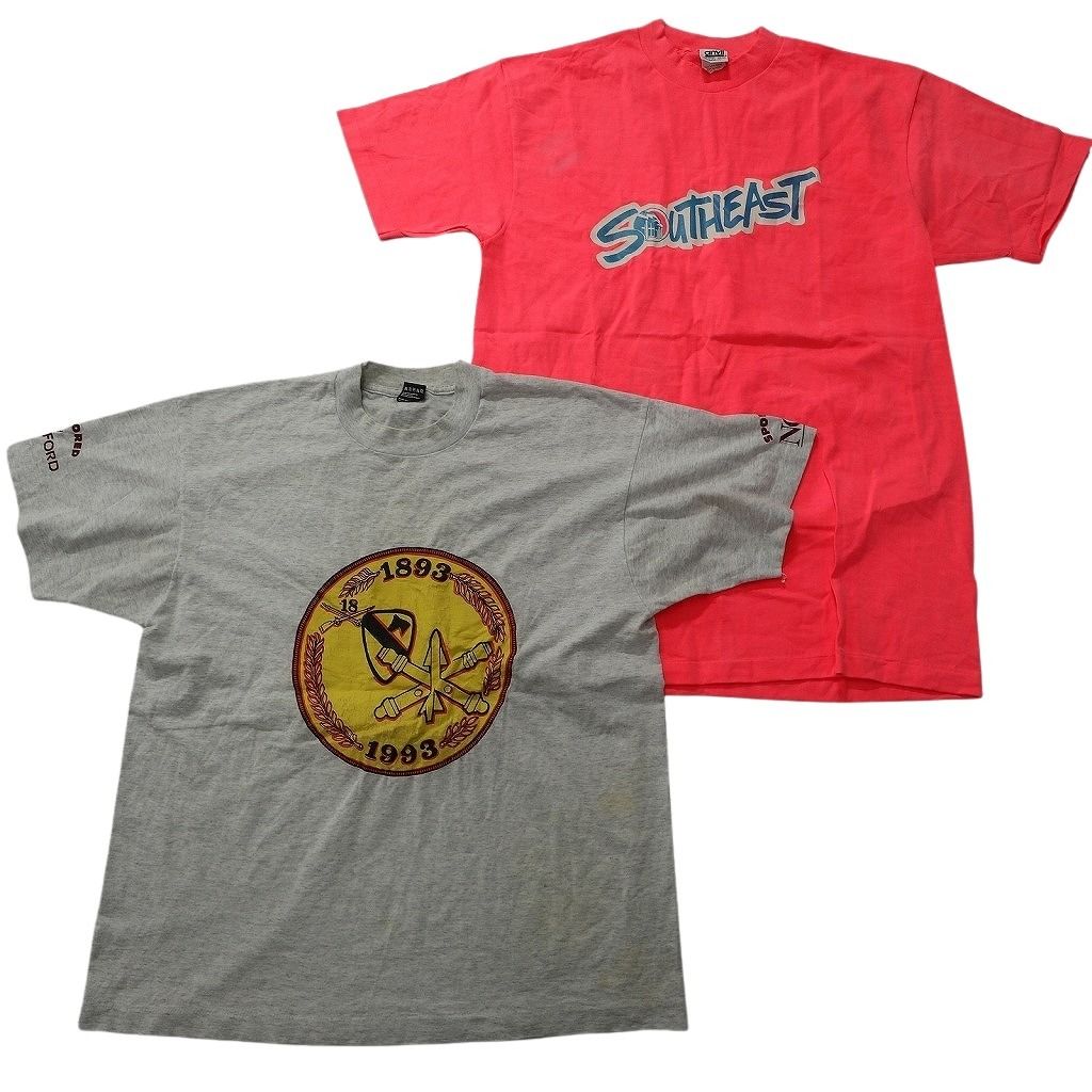 古着卸 まとめ売り シングル 半袖Tシャツ 10枚セット (メンズ XL