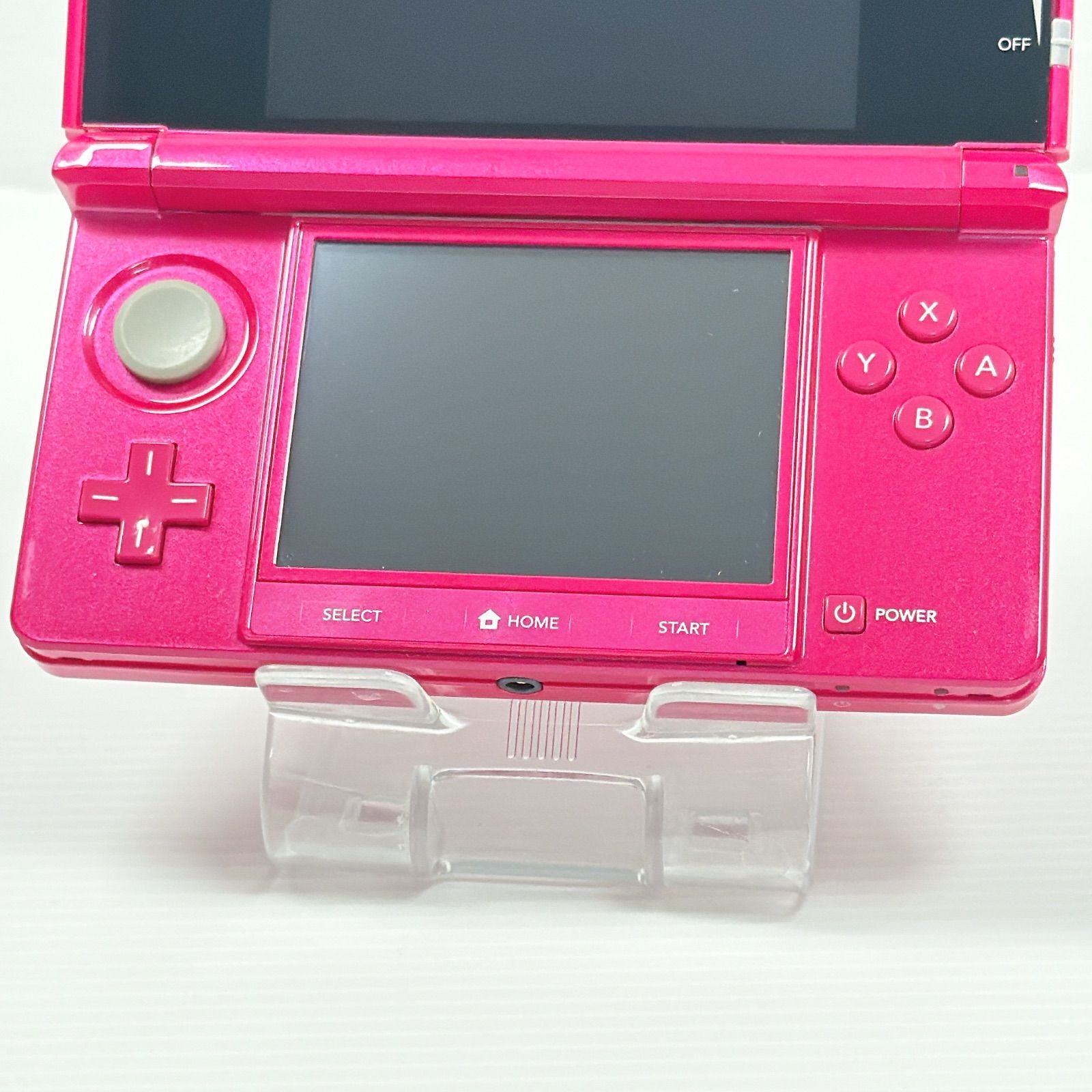 極美品 ニンテンドー 3DS グロスピンク 遊べるセット 動作確認済み 箱