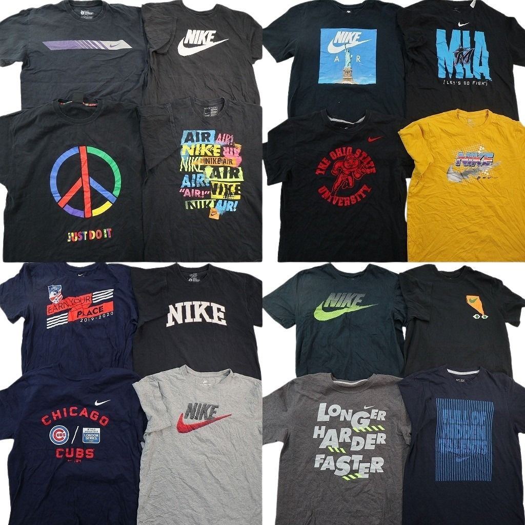 古着卸 まとめ売り ナイキ NIKE 半袖Tシャツ 16枚セット (メンズ L /XL