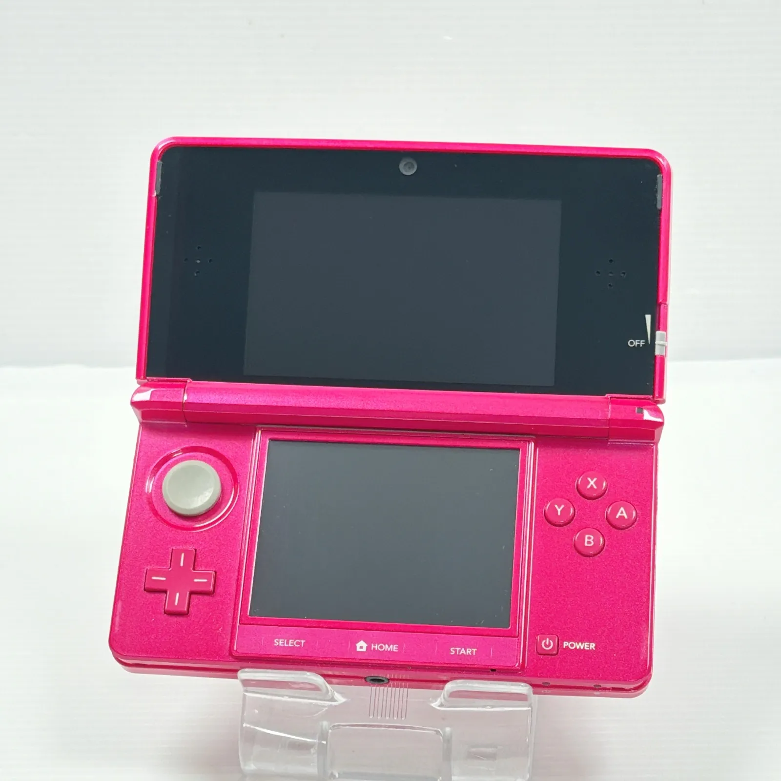 極美品ニンテンドー3DS グロスピンク遊べるセット動作確認済み箱説明書