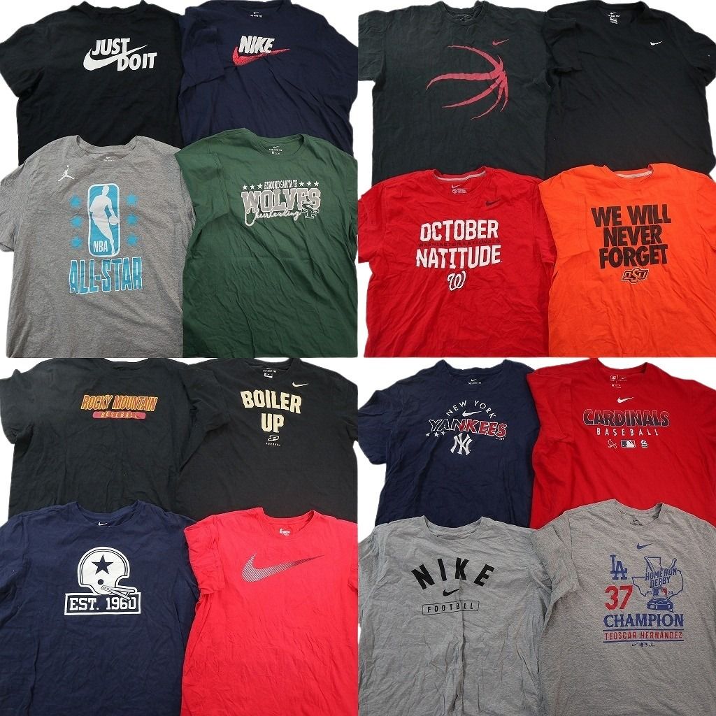 古着卸 まとめ売り ナイキ NIKE 半袖Tシャツ 16枚セット (メンズ 2XL