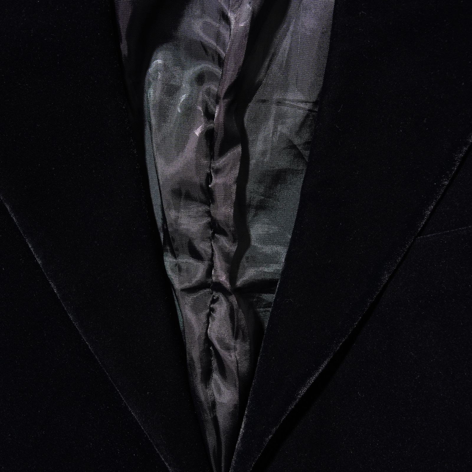 イタリア製 00s グッチ GUCCI ウール ベルベット ジャケット