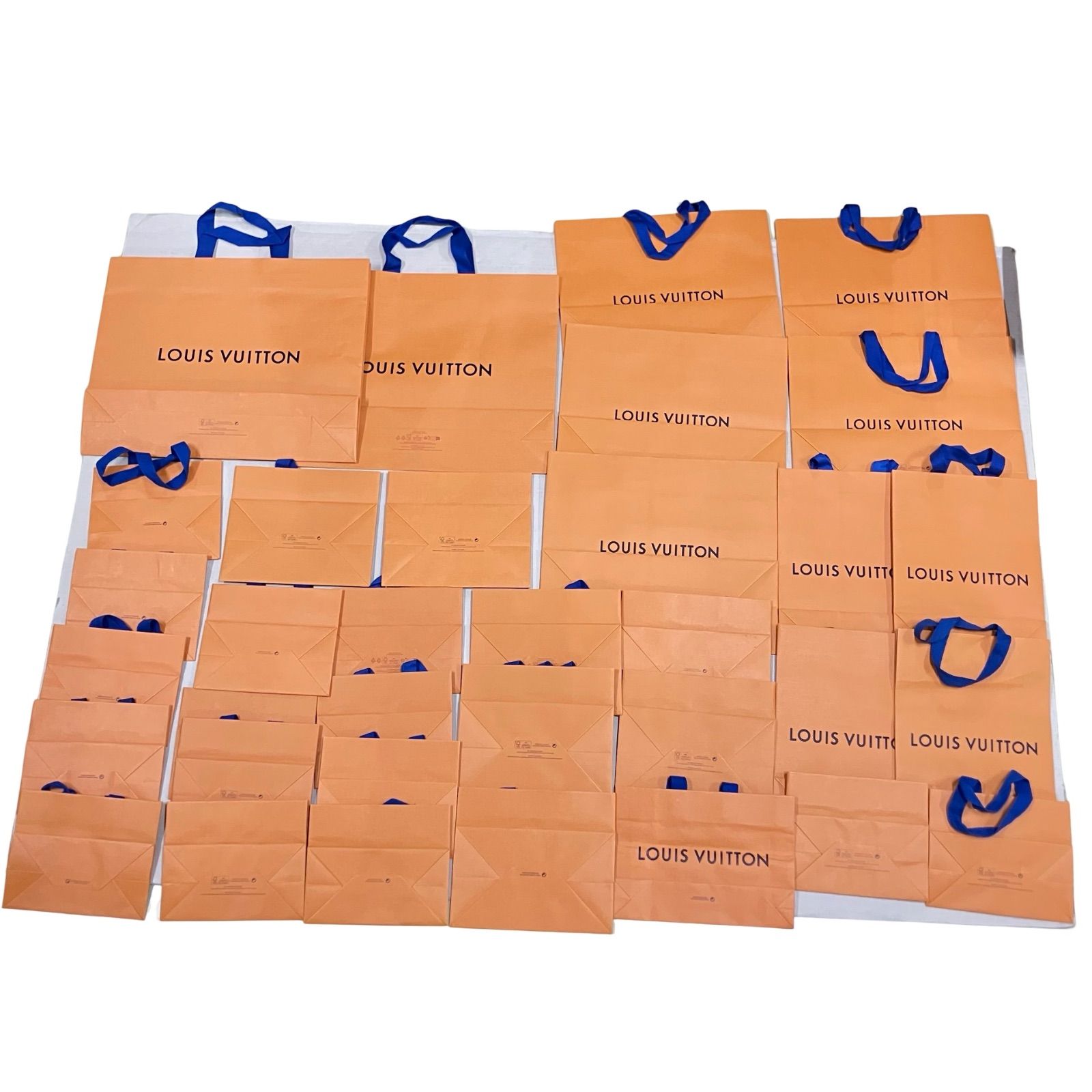 LOUIS VUITTON ルイヴィトン イエロー 紙袋 34枚セット ショップ袋